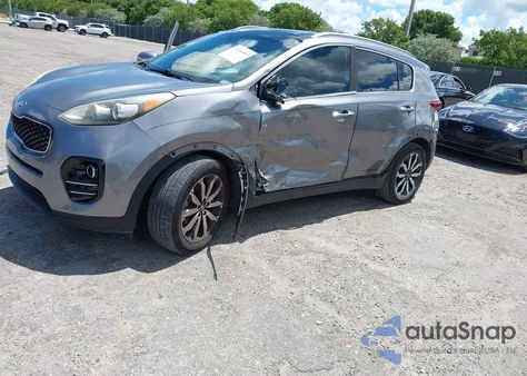 2017 Kia Sportage Ex из США, поврежденный, VIN KNDPN3AC9H7191107